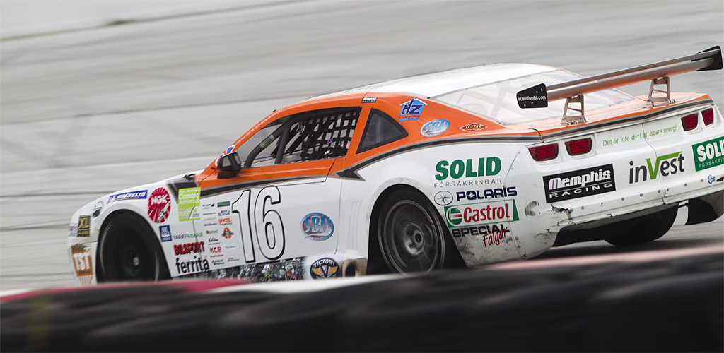 Dennis Lind kørte for svenske Memphis Racing
(Foto: DeltaPhoto.se / Göran R)